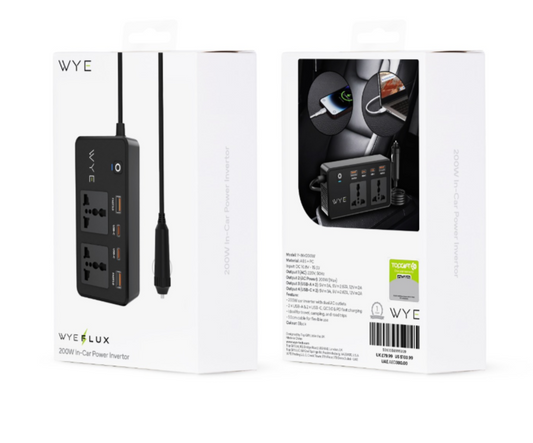 200W In-Car Power Invertor