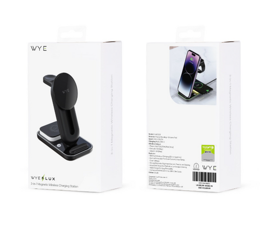 3-in-1 Magnetic Wireless Charging Station